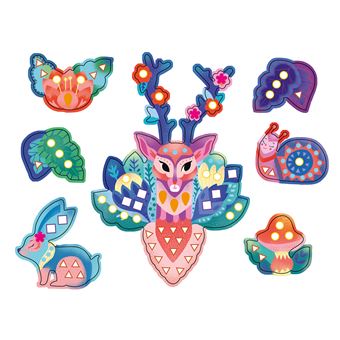 Attrape-rêves forêt enchantée - pochette avec accessoires