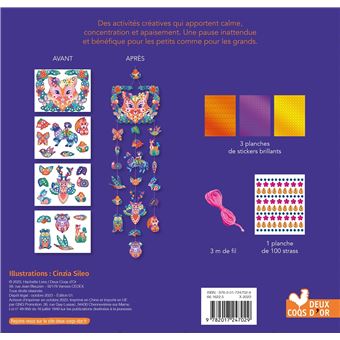 Attrape-rêves forêt enchantée - pochette avec accessoires