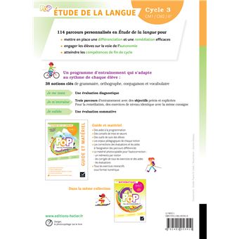 POP - Etude de la langue Cycle 3 Ed. 2019 - livre de l'élève