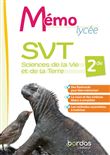 Mémo Lycée SVT 2de livret