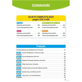 Annales BREVET 2024 Tout-en-un