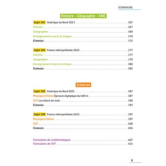Annales BREVET 2024 Tout-en-un