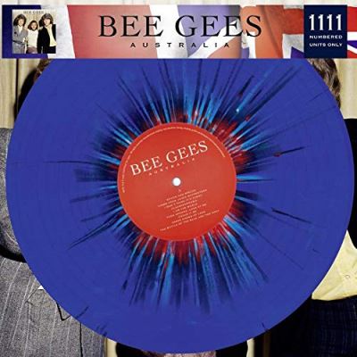 Australia Vinyle marbré bleu 180 gr