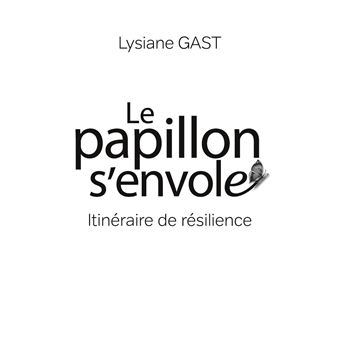 Le papillon s'envole