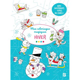 Coloriages magiques: L'hiver