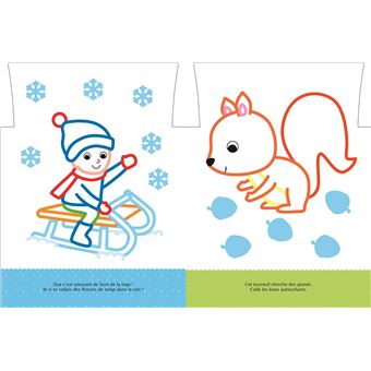 Mes premières gommettes - L'hiver