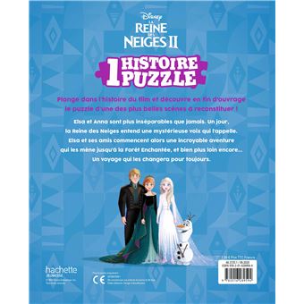 LA REINE DES NEIGES 2 - Une histoire, un puzzle - L'histoire du film - 1 puzzle 24 pièces - Disney