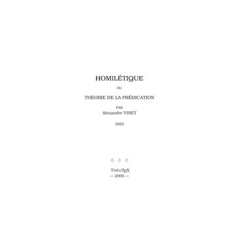 Homilétique