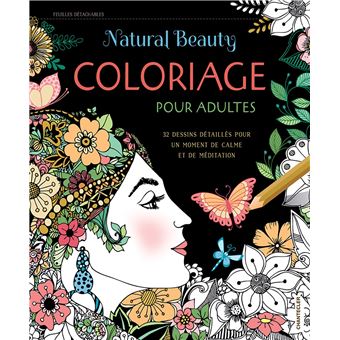 Natural beauty - coloriage pour adultes