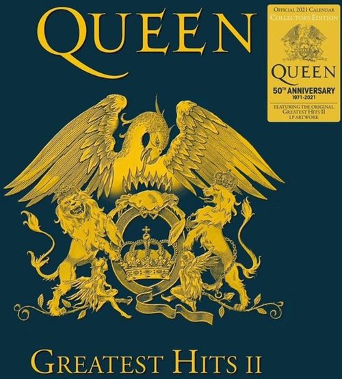 KALENDER 21 QUEEN RECORD SLEEVE DNL