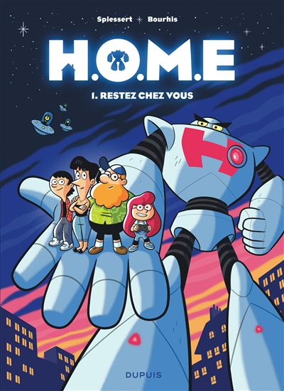 H.O.M.E - Restez chez vous - Hervé Bourhis - cartonné