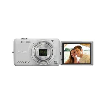 Compact Nikon Coolpix S6600 Blanc - Appareil photo compact - Achat