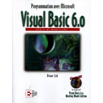 Visual basic 6.0 programmation avec microsoft avec cd-rom - Livre CD ...