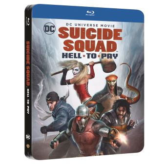 Suicide SquadSuicide Squad Hell to Pay Edition Limitée Steelbook Blu-ray