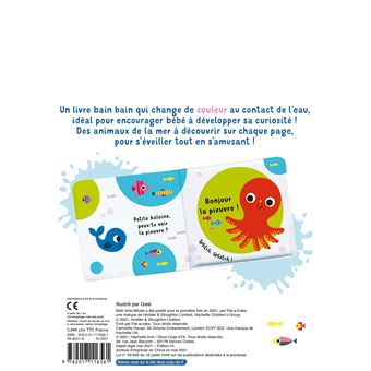 Mon livre bain  - Hello baleine !