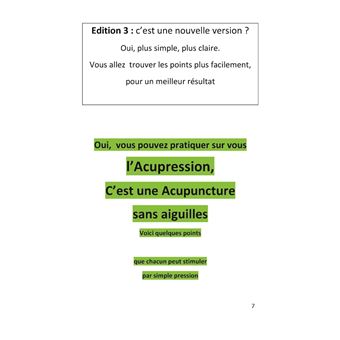 Acupression - Digitopuncture