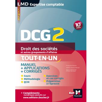 DCG 2 - Droit Des Sociétés Et Autres Groupements D'affaires - Manuel Et ...