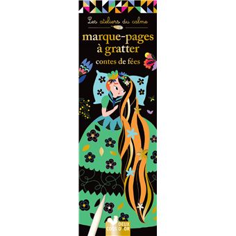 Marque-pages à gratter - contes de fées