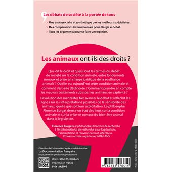 Les animaux ont-ils des droits ?
