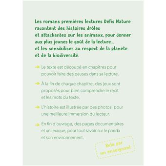 Défis nature   Premières lectures    Un bébé si précieux