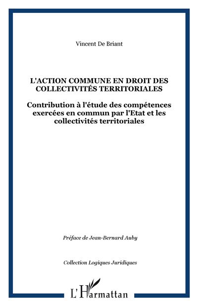 Action commune en droit des collectivités territoriales