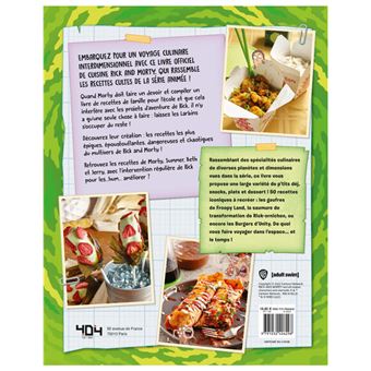 Rick & Morty Le livre de recettes officiel