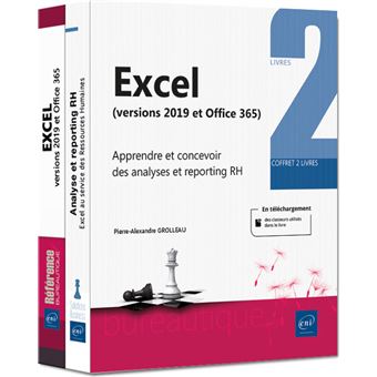 Excel 2019 - Coffret de 2 livres