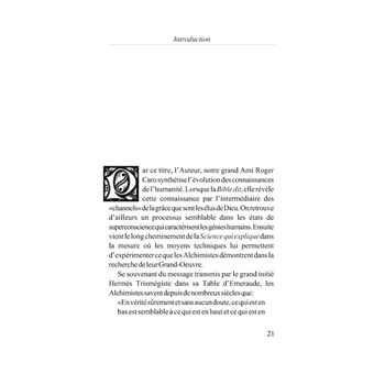 Bible, Science et Alchimie