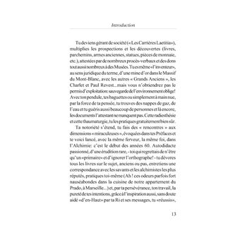 Bible, Science et Alchimie