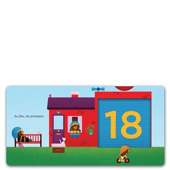 Mes comptines animées - Au feu les pompiers