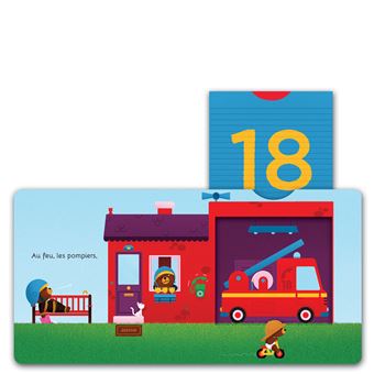 Mes comptines animées - Au feu les pompiers