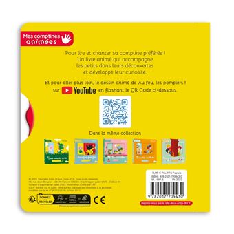 Mes comptines animées - Au feu les pompiers