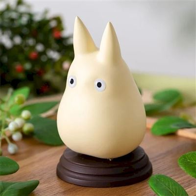 Statue Mon voisin Totoro Ghibli Totoro Blanc Surpris