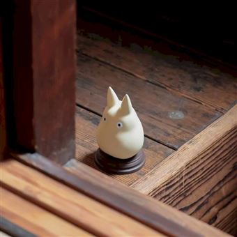 Statue Mon voisin Totoro Ghibli Totoro Blanc Surpris