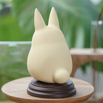 Statue Mon voisin Totoro Ghibli Totoro Blanc Surpris