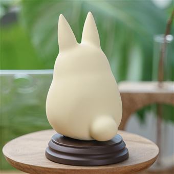 Statue Mon voisin Totoro Ghibli Totoro Blanc Surpris