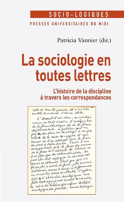 La sociologie en toutes lettres - Patricia Vannier - broché