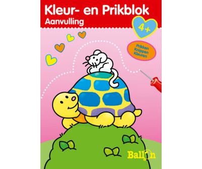 Prikblok aanvulling (schildpad)