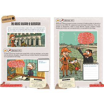 Les 10 enquêtes fabuleuses de Sherlock Holmes - Disparitions à Paris