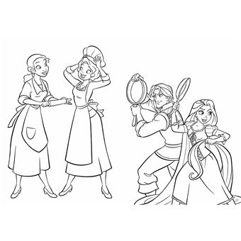 DISNEY PRINCESSES - Maxi Colo - Disney