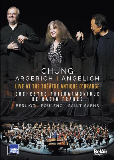 Chung, Argerich, Angelich à Orange DVD