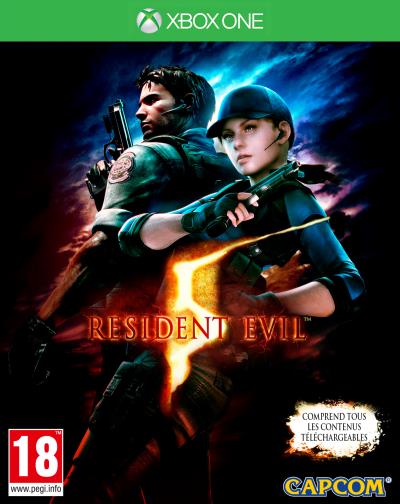 Pochette avant du jeu Resident Evil 5 Xbox One