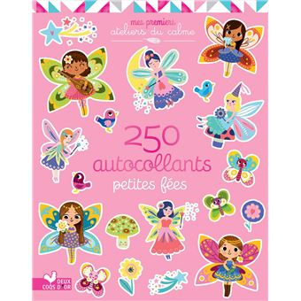 250 autocollants - petites fées