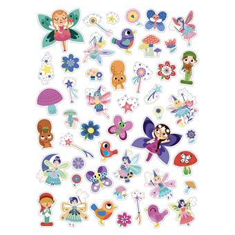 250 autocollants - petites fées