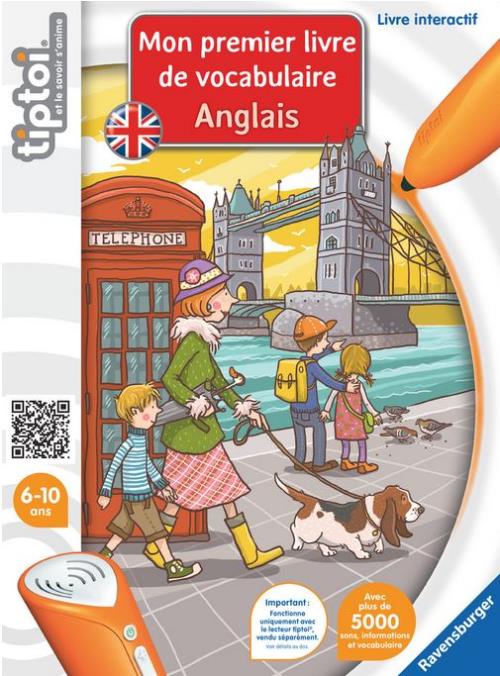 Mon premier livre de vocabulaire anglais TipToi Ravensburger