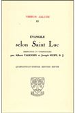 Evangile selon saint Luc