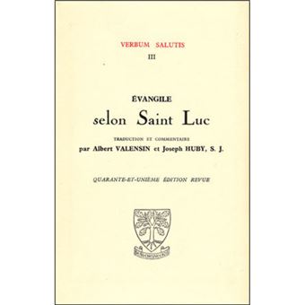 Evangile selon saint Luc