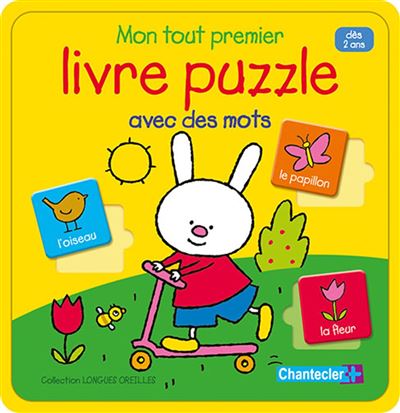 LO - Mon tout premier livre puzzle avec des mots (dès 2 ANS)