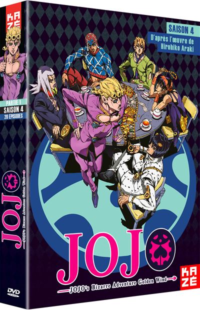 JOJO'S BIZARRE ADVENTURE: GOLDEN WIND S4-PARTIE 1/2-FR