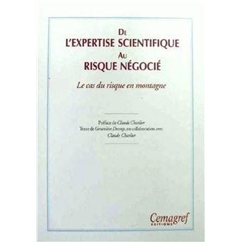 De l'expertise scientifique au risque négocié